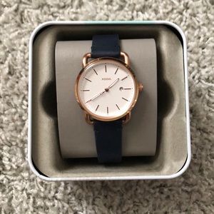 Fossil Commuter Leather Watch